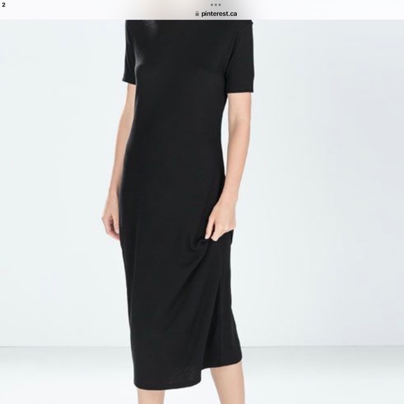 Zara black dress - Picture 5 of 5